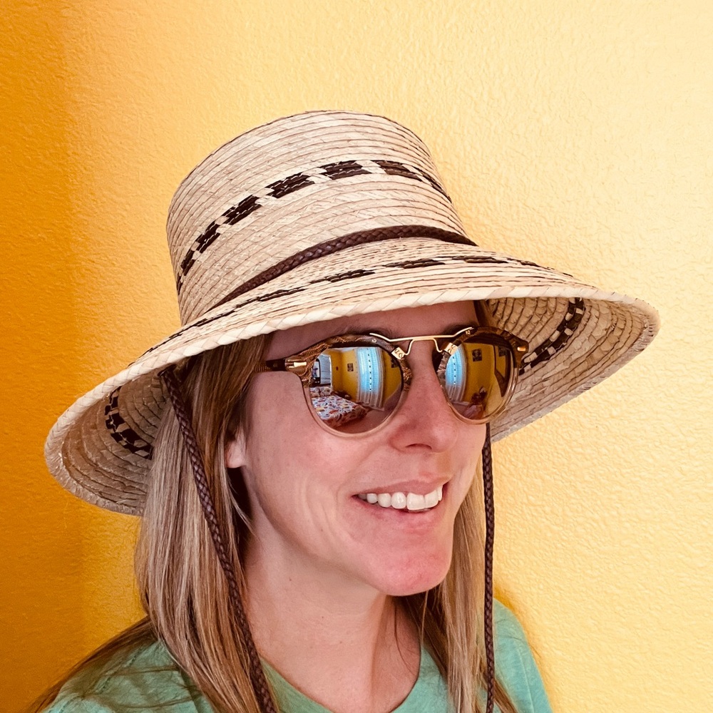 Hemlock Leon Straw Bucket Hat - Picture 7 of 9